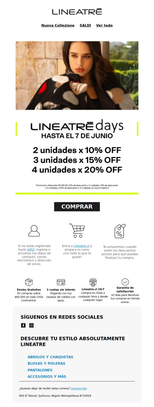 Seguimos con LineatreDays - ¡Extendimos el Cyber! ⚡ ️