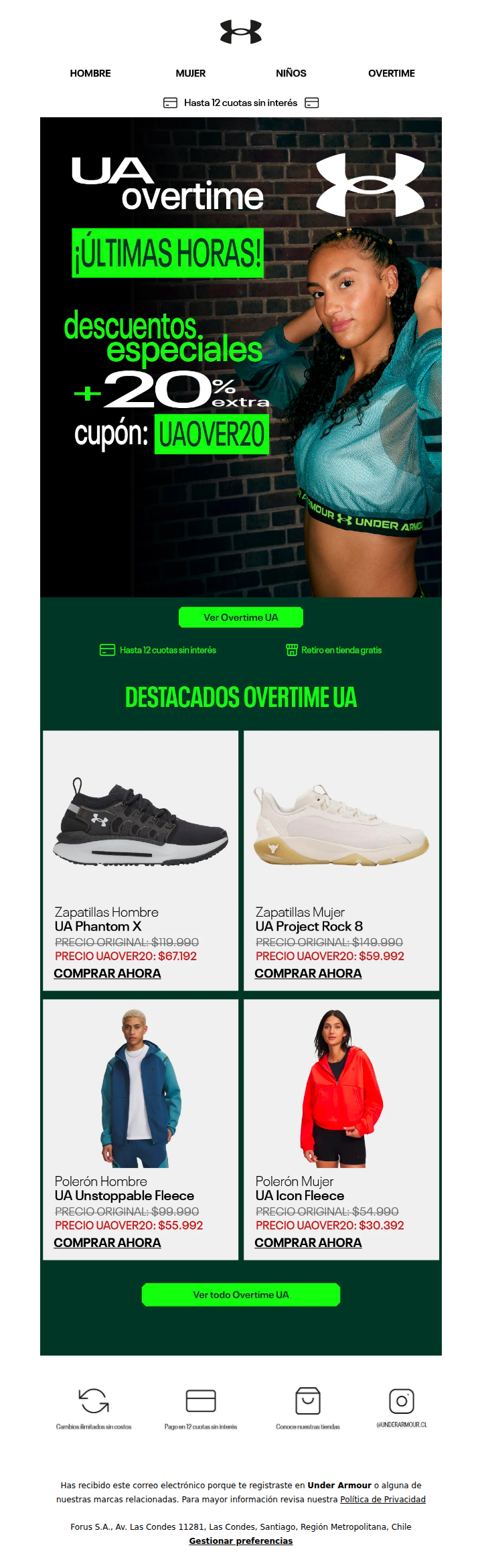 ⌛ Últimas horas OVERTIME UA ⌛