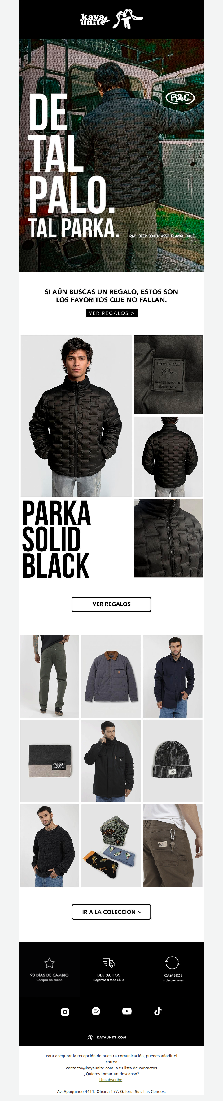 De Tal Palo. Parka a $49.990 😮‍💨