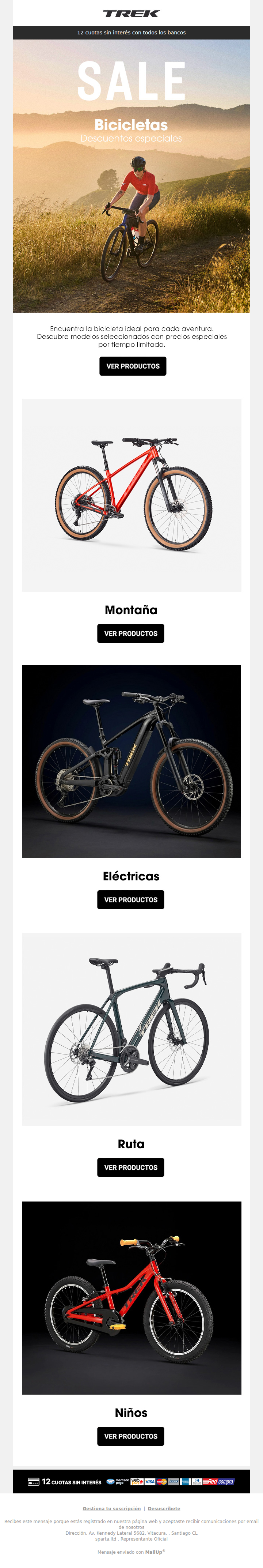 🚴 Bicicletas a precios especiales