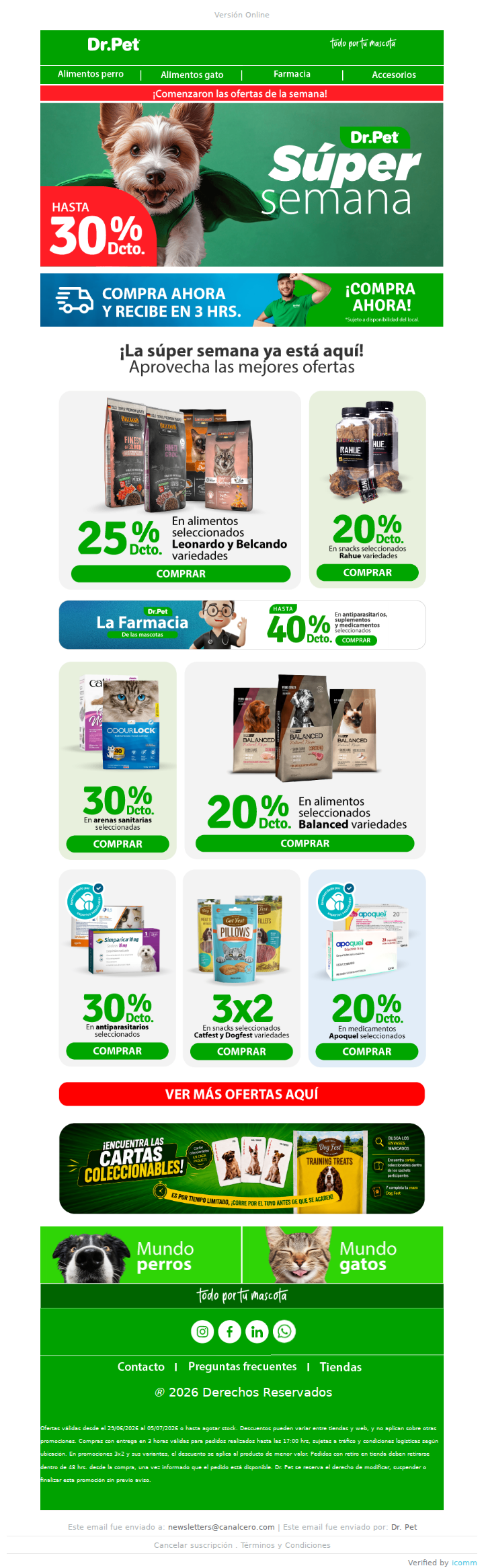 Accede a los imperdibles de nuestra Súper Semana