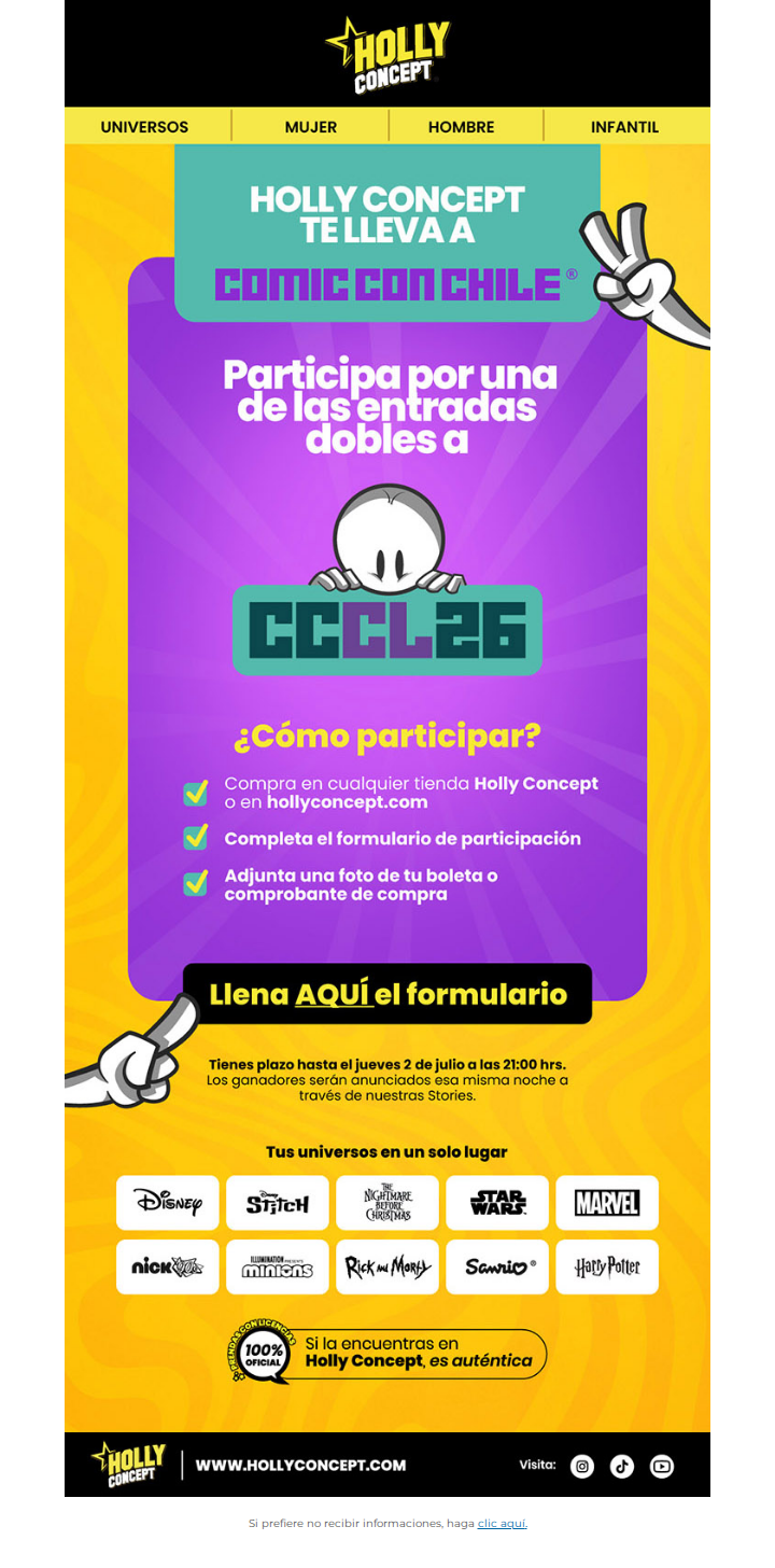 🚀 Este portal te lleva directo a Comic Con