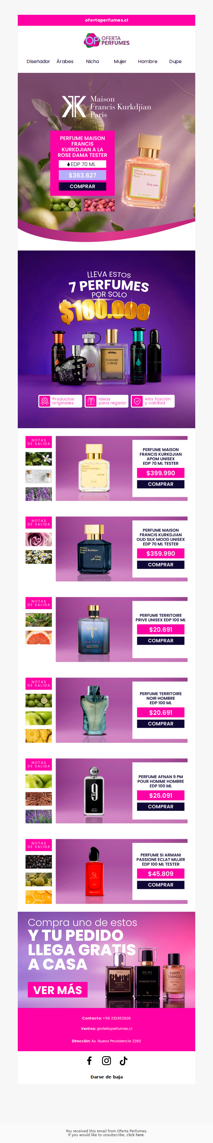 💖 No te quedes sin tu aroma favorito.