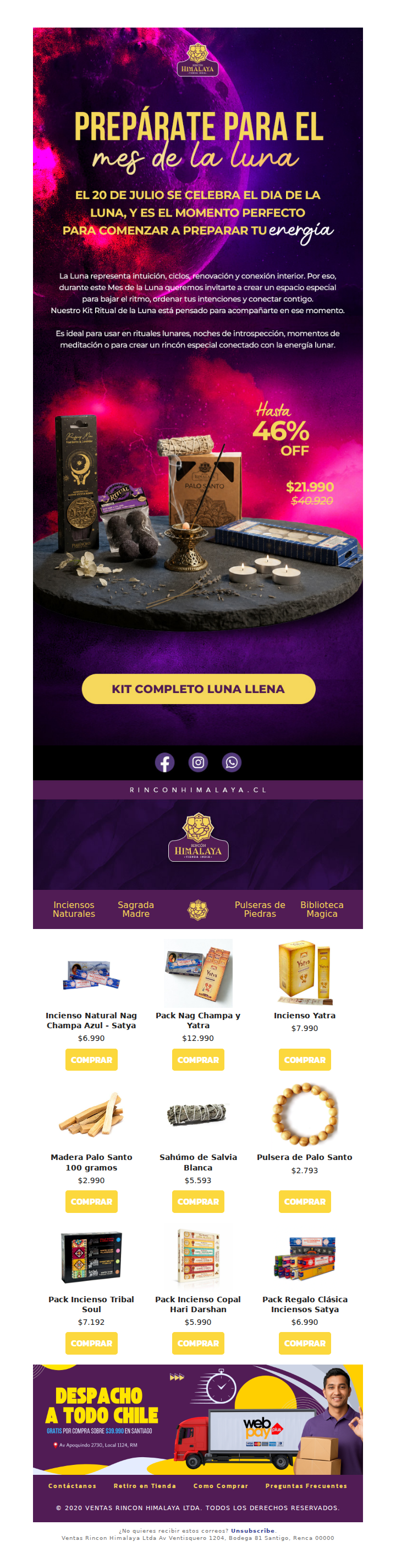 🌙 Prepárate para el Mes de la Luna