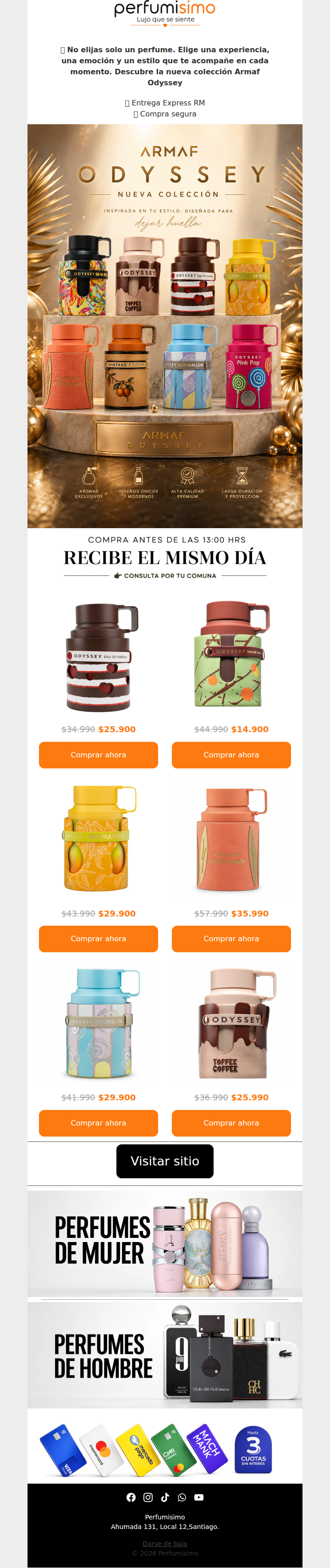 Descubre la nueva colección Odyssey