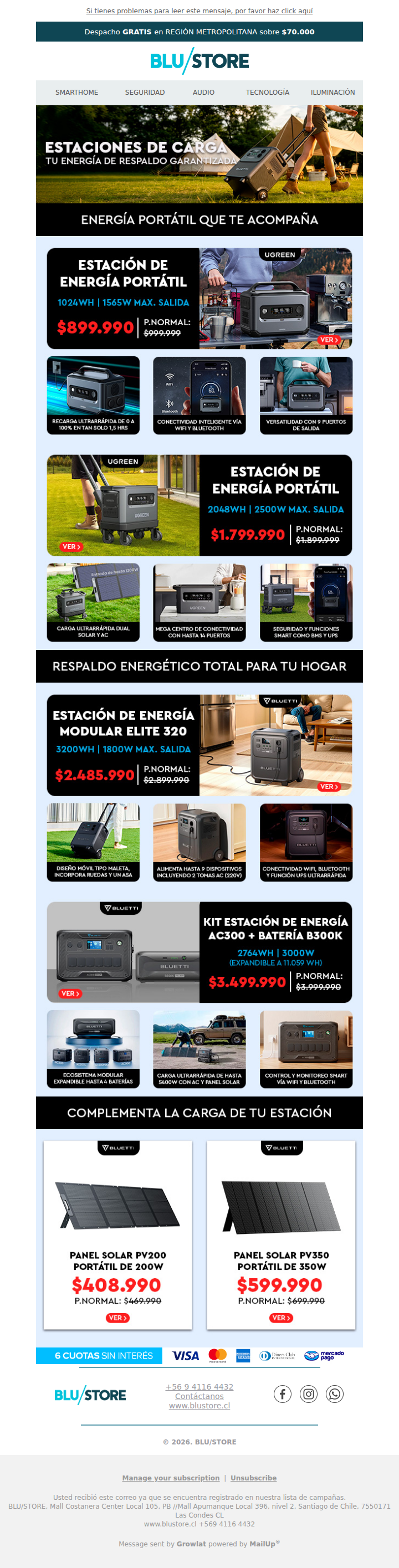 Prepara tu hogar ante cortes 🔋⚡