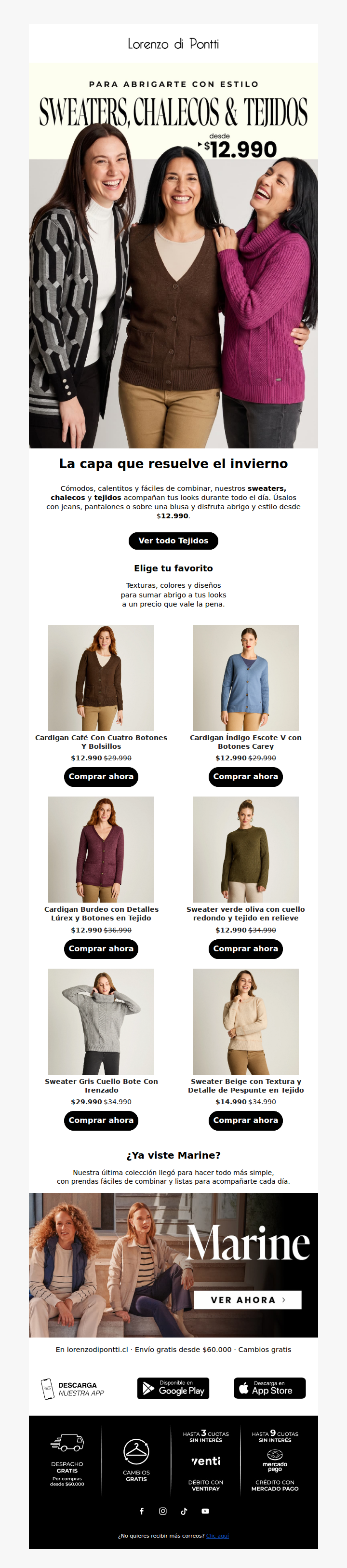 Ese sweater que vas a usar con todo