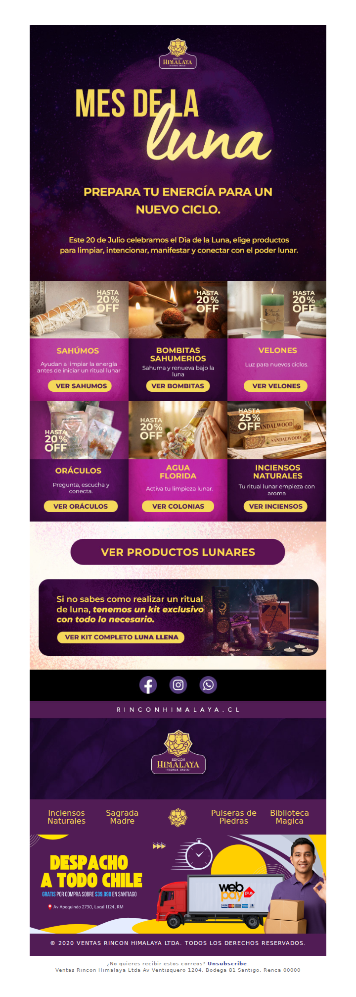 🌙 Prepárate para el Mes de la Luna