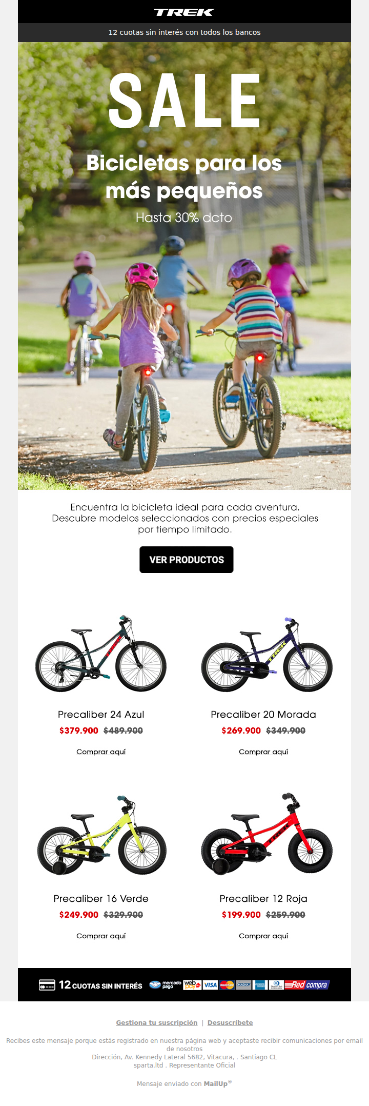 🚲 Bicicletas para niños: hasta 40% OFF