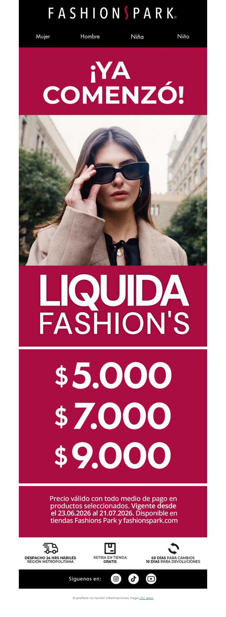 ¡$5.000, $7.000 y $9.000! 🔥