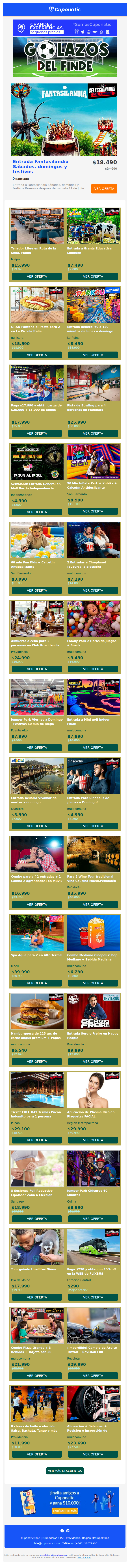 ⚽¡Finde de Campeonato! Golazos de Ofertas ⚽Fantasilandia | Loquen | Happyland