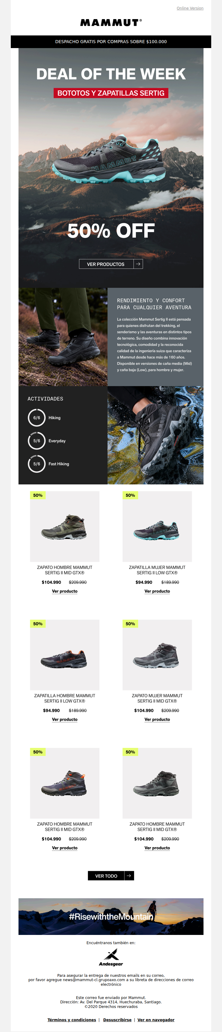 Deal of the Week - 50% OFF Zapatos Sertig 🔥