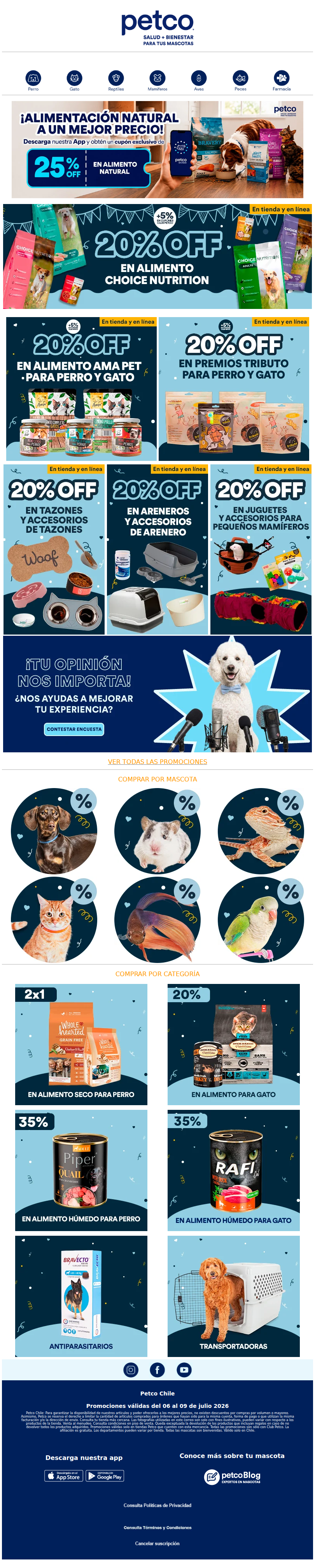 🛒¡20% en alimento Choice Nutrition! 🐶