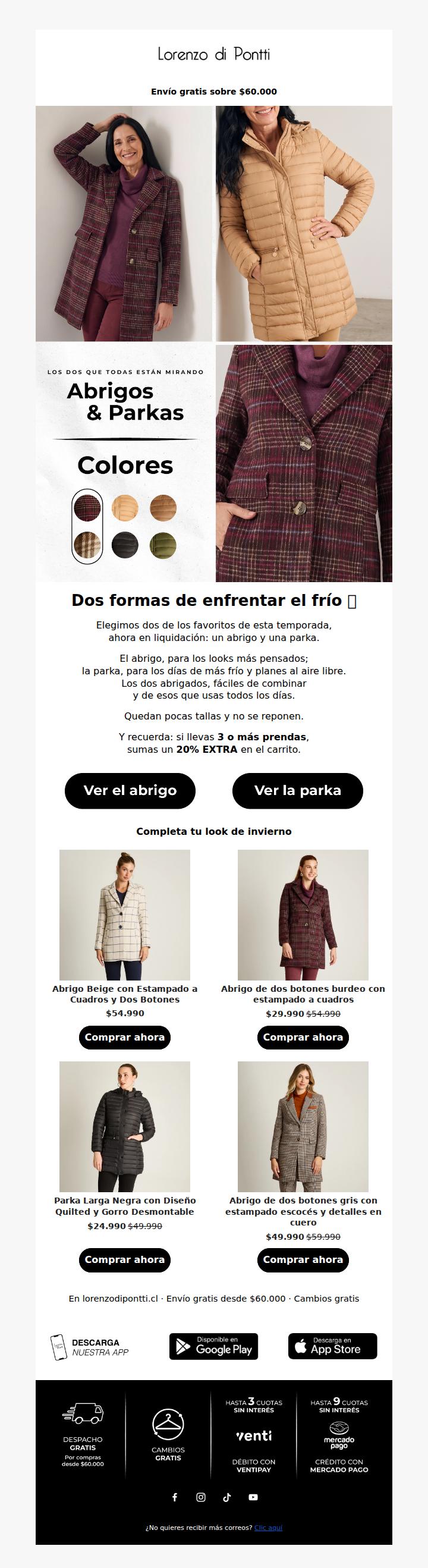 Los 2 abrigos que se están agotando 👀