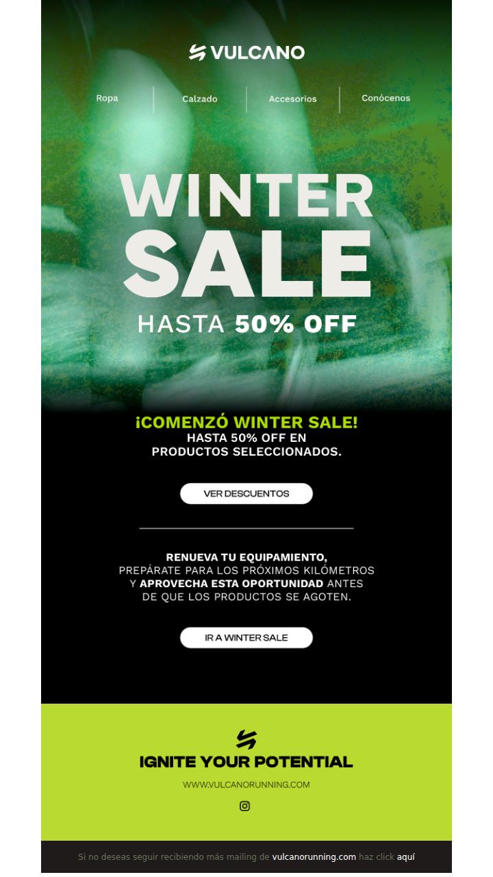 Llegó Winter Sale ❄️ 🚨 Hasta 50% OFF