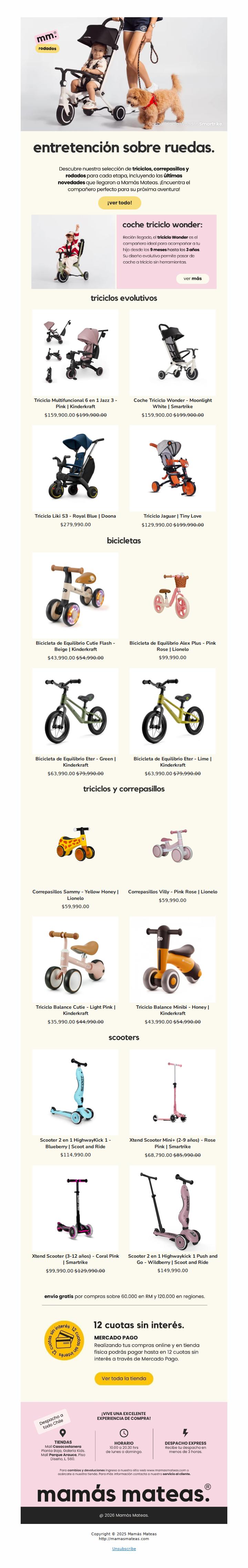 🚲 ¡Llegaron nuevos rodados!