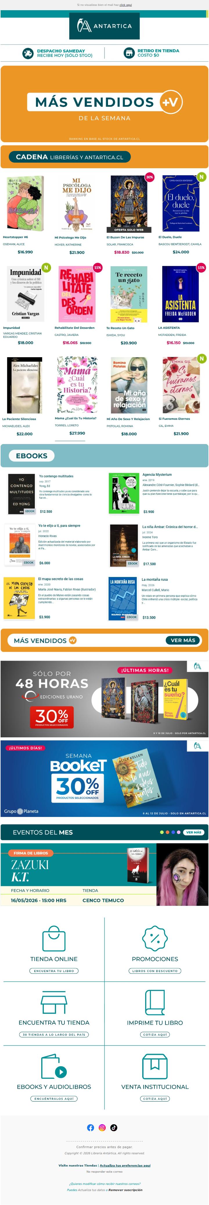 conoce los Más Vendidos de la semana 🔥😍