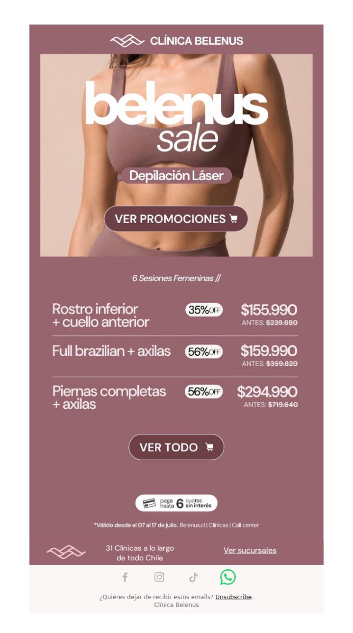 Belenus𝑺𝒂𝒍𝒆 🌸 Depilación Láser