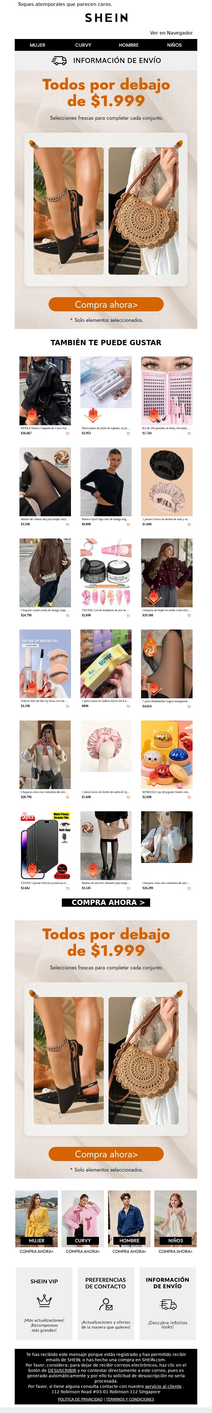 💎Recién llegados Todos por debajo de $1.999 | Piezas minimalistas con mucho estilo.
