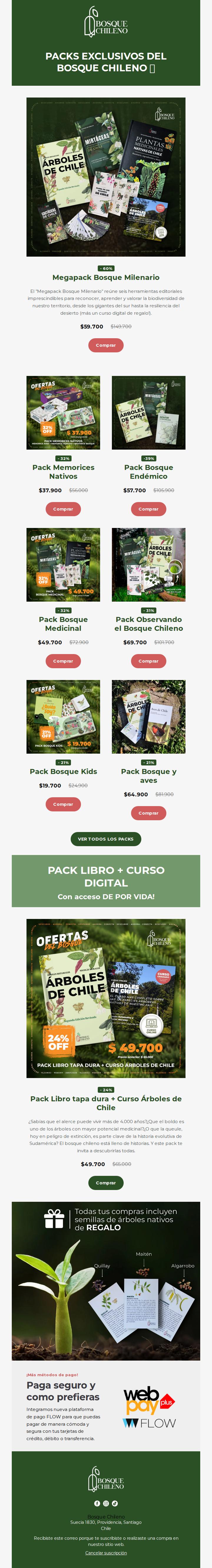 ¿Conoces nuestros packs? 👀