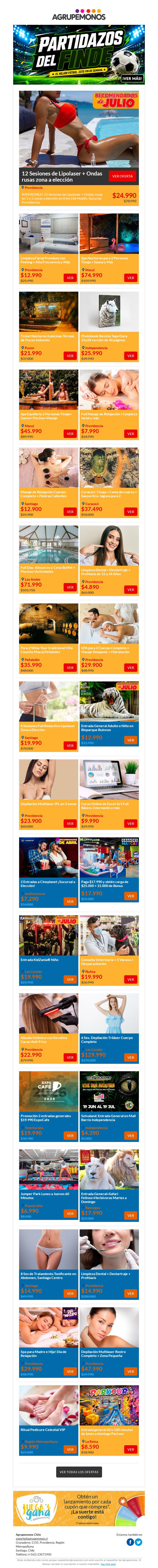 ⚽ ¡No te Quedes fuera de la Jugada! con -7% EXTRA➠ Panoramas, Viajes y más