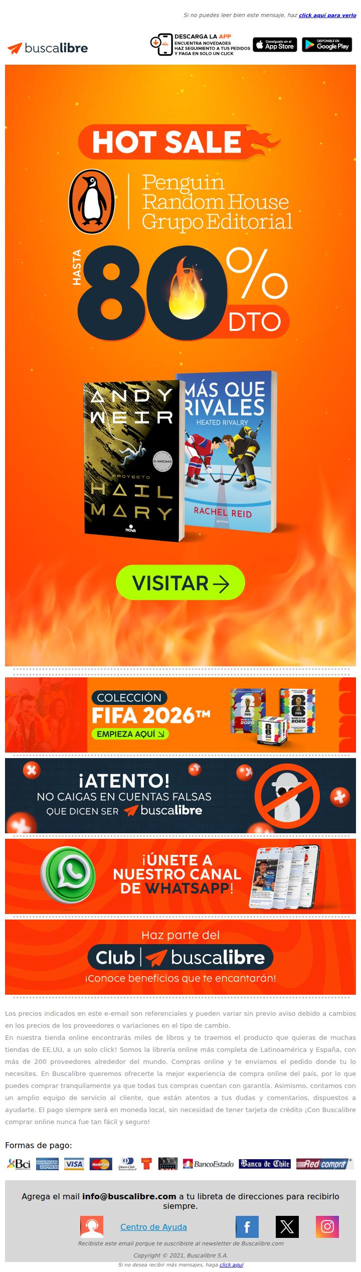 🔥 Hasta 80% dto en libros imperdibles de Penguin 📚