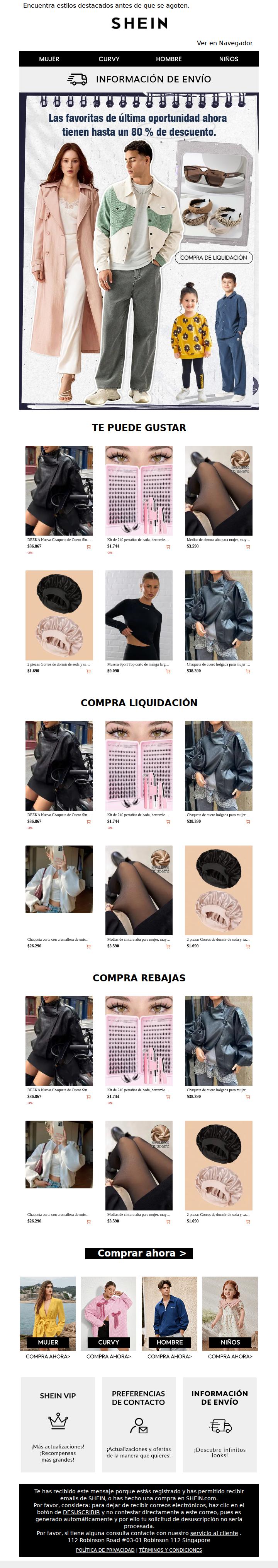 Estos estilos con descuento no durarán mucho