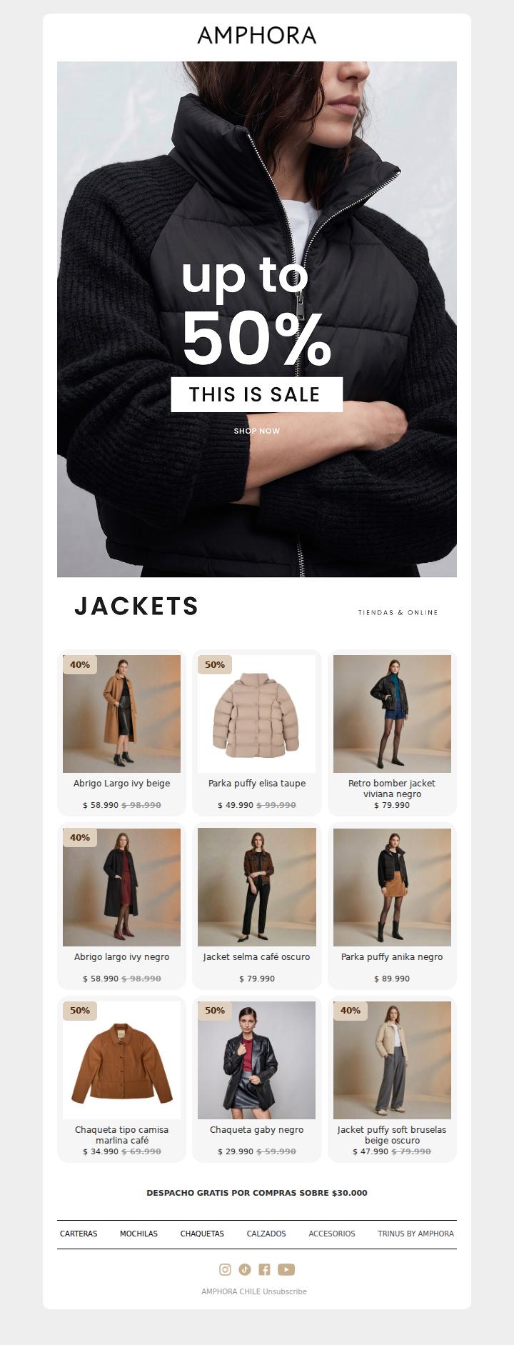 Shop Amphora Jackets on SALE