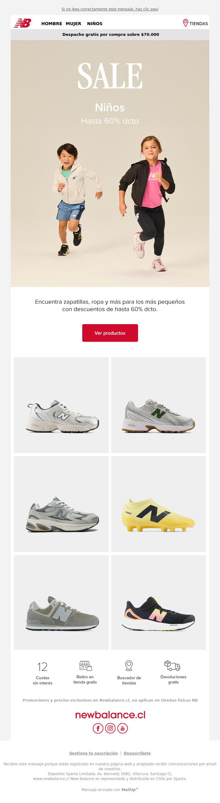 Hasta 60% OFF para los más pequeños🚨