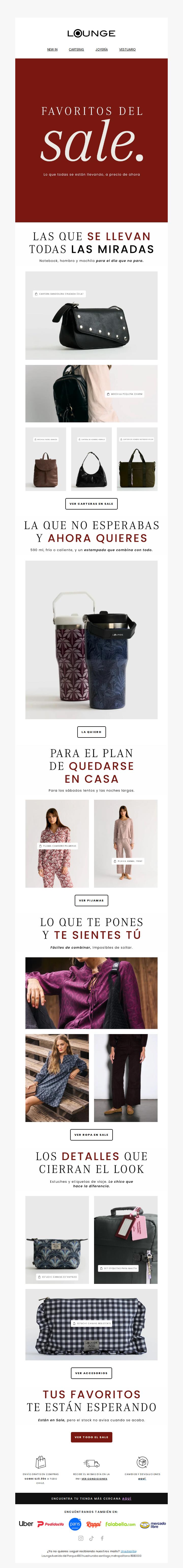 Los favoritos del Sale (sí, incluida la botella 👀)