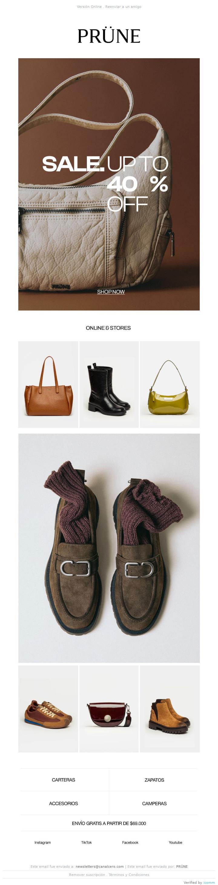 Sale up to 40%Off | Season essentials 