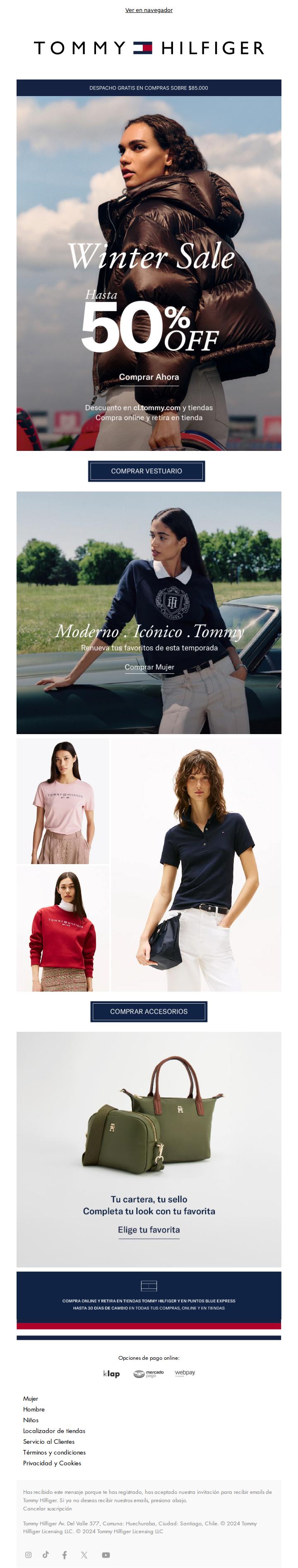 ❄️ Winter Sale | Tu próximo look tiene hasta 50% OFF