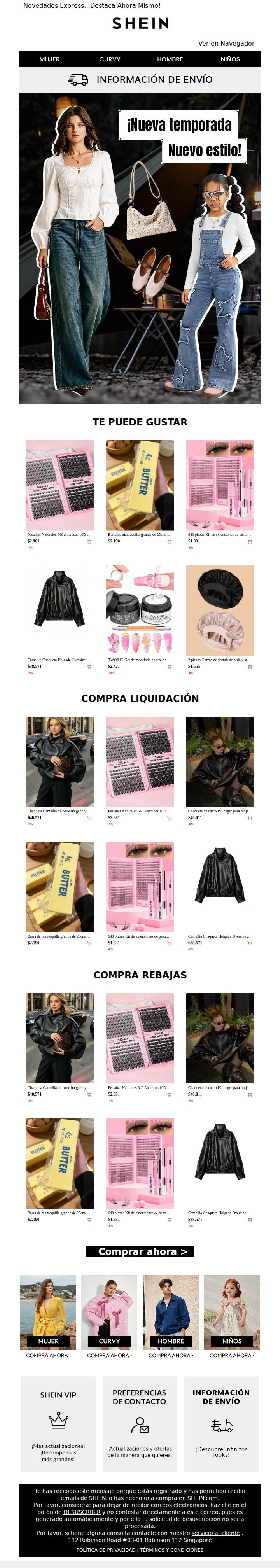 Novedades pensadas especialmente para ti!